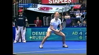 Elena Dementieva vs Chanda Rubin YEC Los Angeles 2003 [upl. by Inatsed617]