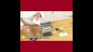 Marcato Atlas 150 Pasta Machine [upl. by Selokcin]