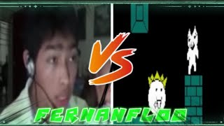 FNF  FERNANFLOO  Lyrics en español  Vs Mario cat  Friday night Funkin [upl. by Ida]