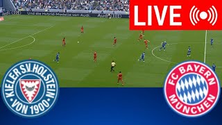 🔴LIVE Holstein Kiel gegen Bayern München  Bundesliga 202425  PES 21 Video Simulation Gameplay [upl. by Necyrb]