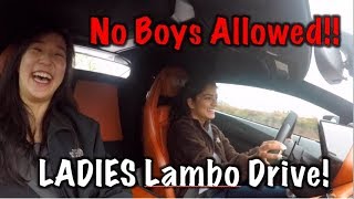 NORCAL LAMBO DRIVE LADIES amp LAMBOS ONLY [upl. by Romie819]