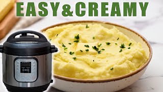 Instant Pot Mashed Potatoes No Draining Required [upl. by Michon]