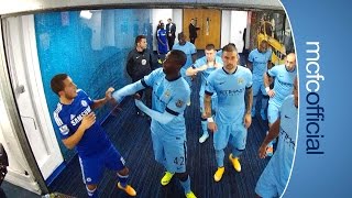 City 11 Chelsea  TUNNEL CAM  Barclays Premier League 1415 [upl. by Hamburger619]