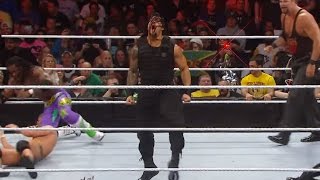 Roman Reigns makes a dominant Royal Rumble Match debut [upl. by Roseanne]