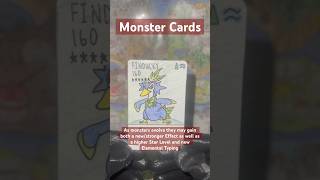 Monster Cards Part 2 ultrascan tcg fakemon pokemon handmade tradingcards [upl. by Bigner]