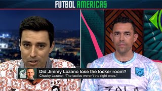 Did Jimmy Lozano lose the Mex National Team locker room after USMNT loss futbolamericas [upl. by Aihsar]