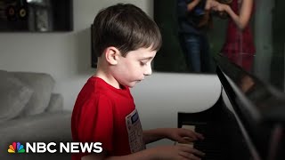 8yearold prodigy Miles the Music Kid leaves his mark on music world [upl. by Euqinotna]