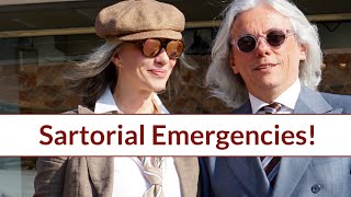 Sartorial Emergencies How to react to small sartorial accidents [upl. by Aihsekyw]