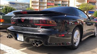 Pontiac Firebird Trans Am LT1 57L V8  Start Up Revs and burnout [upl. by Spancake208]