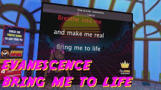 VRCHAT KARAOKE  Evanescence  Bring me to life [upl. by Eceirahs]