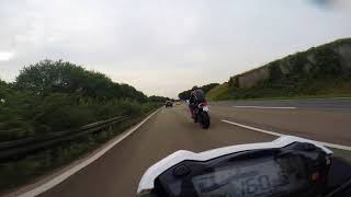 Suzuki GSXS 1000 Top Speed [upl. by Hpeseoj155]