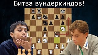 Битва 17летних вундеркиндов ⚔ ВКеймер  РПрагнанандха 🏆 Champions Chess Tour 2022 [upl. by Gemma]