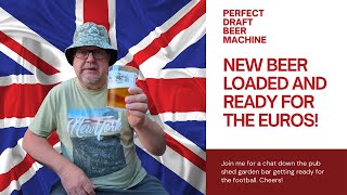 Perfect Draft Beers Euros 2024 And Gardening Down The Garden Bar Pub Shed [upl. by Foster]