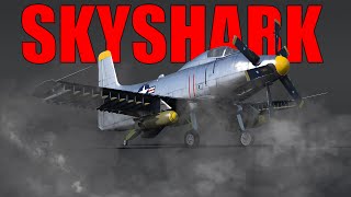 ЛУЧШИЙ ШТУРМОВИК АМЕРИКИ SKYSHARK F2D1 ОБЗОР WAR THUNDER [upl. by Leinto458]