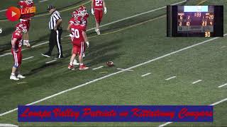 Lenape Valley Patriots vs Kittatinny Cougers [upl. by Onaimad]