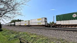 Norfolk Southern trains in Pennsylvania [upl. by Boorman]