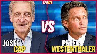 FELLNER LIVE Josef Cap vs Peter Westenthaler [upl. by Eibreh]