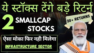 Best Infrastructure Small Cap Share in India  Best Infra Share to buy on every dip [upl. by Aisayt]