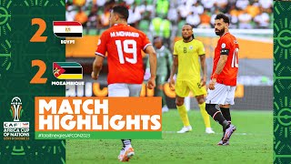 HIGHLIGHTS  Egypt vs Mozambique  ملخص مباراة مصر وموزمبيق 22 TotalEnergiesAFCON2023 [upl. by Funch]