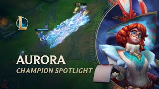 Aurora Champion Spotlight  Gameplay  League of Legends [upl. by Floro734]