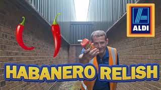 Aldi BBQ Range Habanero Relish Review [upl. by Sillert]