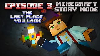 Minecraft Story Mode s1 Episode 3 FULL [upl. by Ajit]