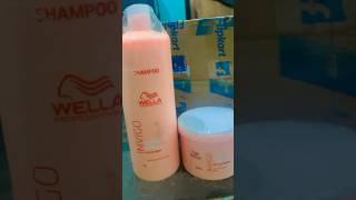 Wella professional shampoo and maskInvigo1ltr nd 500ml maskbestshampoo haircare beutyhack [upl. by Odlareg]