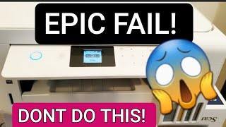 Dont Make This CRUCIAL MISTAKE When Converting The EPSON ECOTANK ET2760 To A SUBLIMATION PRINTER [upl. by Llen]