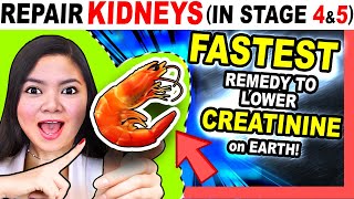 FASTEST CREATININE Lowering Remedy on Earth 4 Weeks to Improve Kidney Function [upl. by Isiad186]