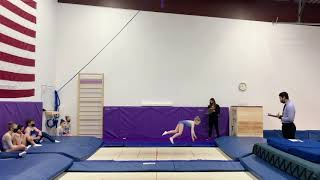 Sydney Level 2 Trampoline Routine  Sweetheart Invitational 2021 [upl. by Gerta164]