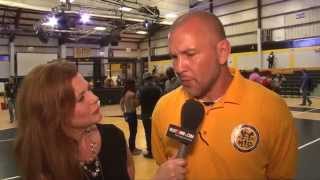 Susan Cingari Catches up with Promoter Coach Rian Gittman at MTC Fights [upl. by Bleier]