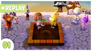 💛 ACNL  Nouvelle aventure sur New Leaf  1 [upl. by Tychon]