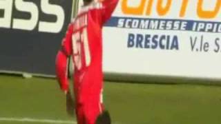 goles mauricio pinilla brescia vs grosseto 060310 [upl. by Supple]