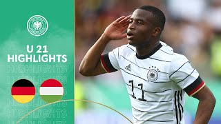 U21 qualifies for European Championship  Germany vs Hungary 40  Highlights  U 21 Euro Qualifier [upl. by Nolek688]