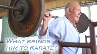 What brings him to Karate  Okinawan Karate Grand Master  Shorinryu Kenshikai  Ageshio Japan [upl. by Ferree]