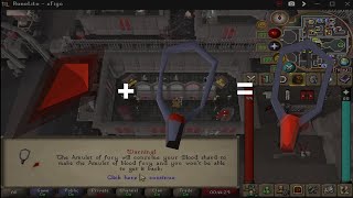 how to make Amulet of blood fury osrs [upl. by West154]