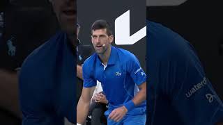 Djokovic scores a crazy dunk tennis crazy djokovic [upl. by Nadiya]