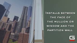 Mullion Mate® Partition Wall Gap Closures The Solution that Closes the Gap [upl. by Orestes]