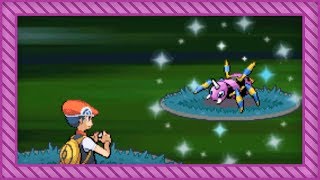 LIVE Shiny Ariados after 13811 REs in Pearl Repel Trick [upl. by Eniamzaj]