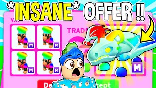 I Traded My MEGA CHEF GORILLA For THIS In Adopt Me Roblox  Adopt Me Trading RAREST PETS [upl. by Awahsoj423]