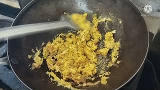 Egg bhurji recipe  how to make anda bhurji  homemade style  streetfood [upl. by Annah923]