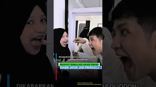 Jirayut dan Halda Rianta Latihan Akad Nikah [upl. by Haeli475]