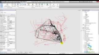 Revit osazení topografie vytvořené pomocí importu JTSK souřadnic [upl. by Imaj]