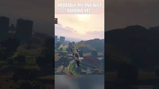 Second Best Landing So Far  GTA Online pushit oppressor flight [upl. by Hnahk179]