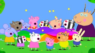 Playing Parachute Games 🪂  Peppa Pig Official Full Episodes [upl. by Ynnep]