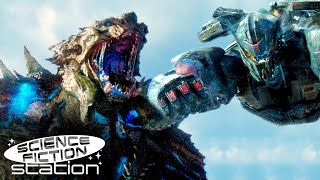 Pacific Rim The Black Season 2 Atlas Destroyer vs Kaiju categoría 6 Full HD Latino [upl. by Willem]