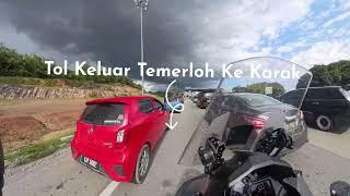 Tayarhaustemerloh Check Balancing tyre Depan Karak 26 10 2024 Kawasaki Versys 1000 [upl. by Gault425]