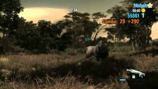 Cabelas Dangerous Hunts 2011 Galleries Survival  Rhino Rampage [upl. by Almund889]