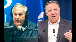 Entrevue de François Legault avec Paul Arcand [upl. by Anauqal]