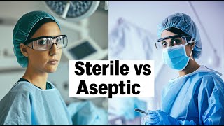 What Is The Difference Between Surgical Asepsis Vs Medical Asepsis Sterile Vs Aseptic [upl. by Grey]